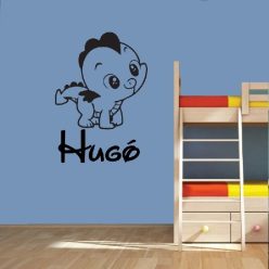 Sárkány bébi gyerekszoba falmatrica 4