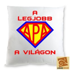 Fényképes párna, saját névvel,  Superapa