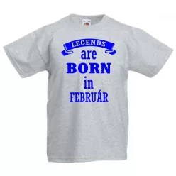 Legend are Born férfi póló, egyedi póló