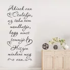 Akinek van családja – idézetes falmatrica (1. változat)