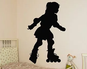 Göris lány 1, Görkorcsolya falmatrica