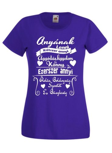 Anyának lenni, Női Póló