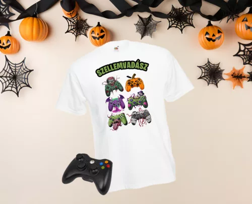 Szellemvadász Halloweeni gyerek póló