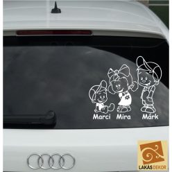 Kisfiú, Lány, Nagyfiú autósmatrica