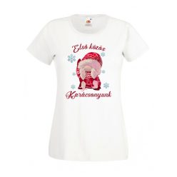 Első közös karácsonyunk női póló