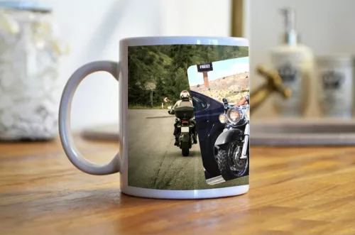Motoros szív, motoros lélek egyedi képpel