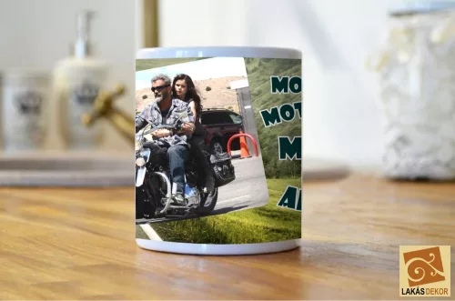Motoros szív, motoros lélek egyedi képpel