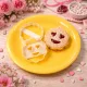 Emoji alakú linzer süti kinyomó forma