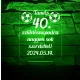 Szülinapi Focilabdás 3D hatású led lámpa
