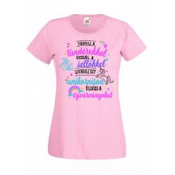 Táncolj a tündérekkel, unikornis póló