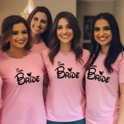 Team Bride női póló
