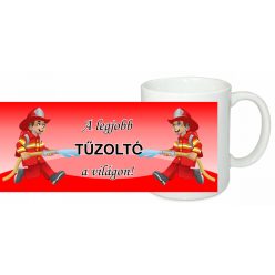 A legjobb tűzoltó a világon bögre