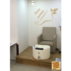 1. Pedikűr szalon falmatrica