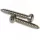 Rozsdamentes facsavar 3x12 mm (2db-os)