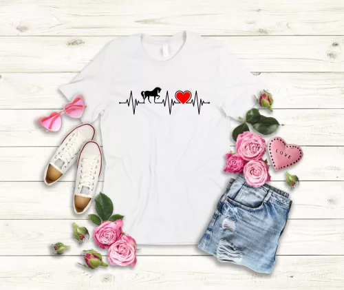 Lovas EKG női póló