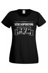 Vércsoportom KV+ női póló, egyedi póló 