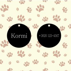    Kör alakú biléta nagy kétoldalas (1 oldal: név, 2 oldal : telefonszám)