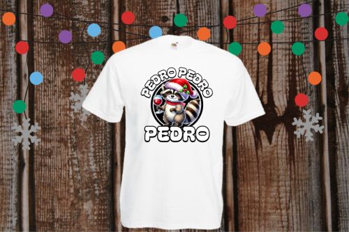 Pedro karácsonyi kiadás férfi póló