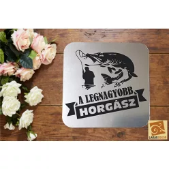 A legnagyobb horgász poháralátét