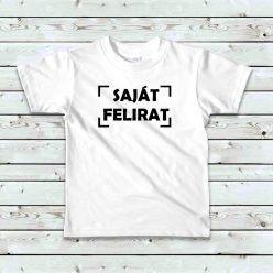 Egyedi feliratos baba póló