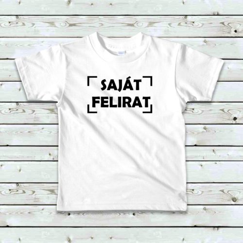 Egyedi feliratos baba póló