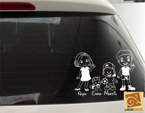 Anya Apa Fiú Babalány autósmatrica