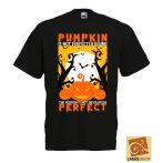Pumpkin is not perfectly round Halloween póló