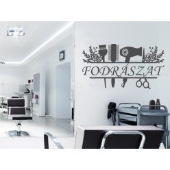 Fodrászat falmatrica