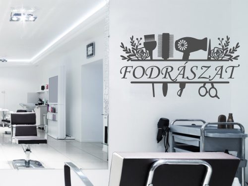 Fodrászat falmatrica