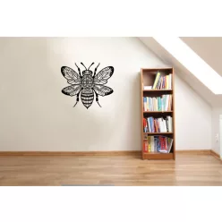 Méhecske mandala falmatrica