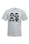 Négy majom férfi póló