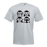 Négy majom férfi póló