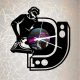 DJ óra sziluett óra - 4 verzió