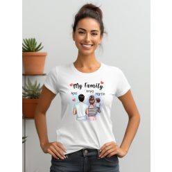 My Family családi női póló (Kisfiú)