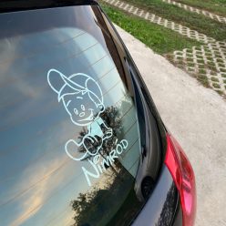 Kisfiú autósmatrica (6.változat)