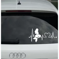 Ekg sellő autósmatrica