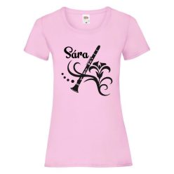 Zenekedvelőnek klarinét póló egyedi névvel