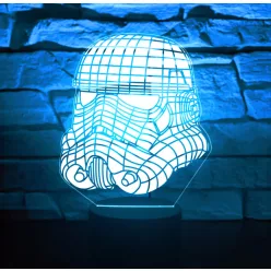 Star Wars LED éjjeli lámpa