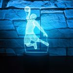 Kosárlabdás 3D hatású led lámpa