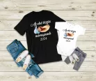 Apa-Fia Első közös névnapunk póló-body szett