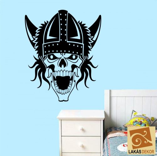 Viking koponya Horror falmatrica