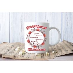 2. Pedagógus napra egyedi bögre