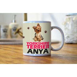 Yorkshire Anya 3 egyedi bögre