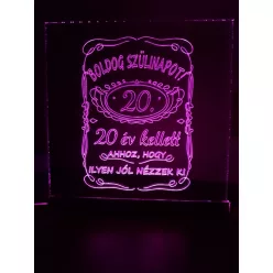 Boldog Szülinapot! Ledtábla