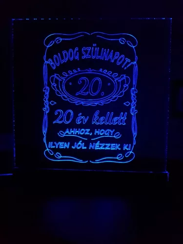 Boldog Szülinapot! Ledtábla