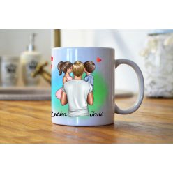 A világnak egy apa vagy Lány fiú egyedi bögre