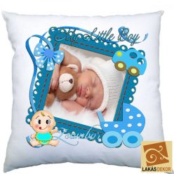 Baba párnahuzat kisfiús saját képpel 5