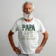 Papa megjavítja férfi póló