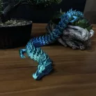 Mozgatható Egyedi Színes 3D Nyomtatott Sárkány