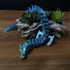 Mozgatható Egyedi Színes 3D Nyomtatott Sárkány